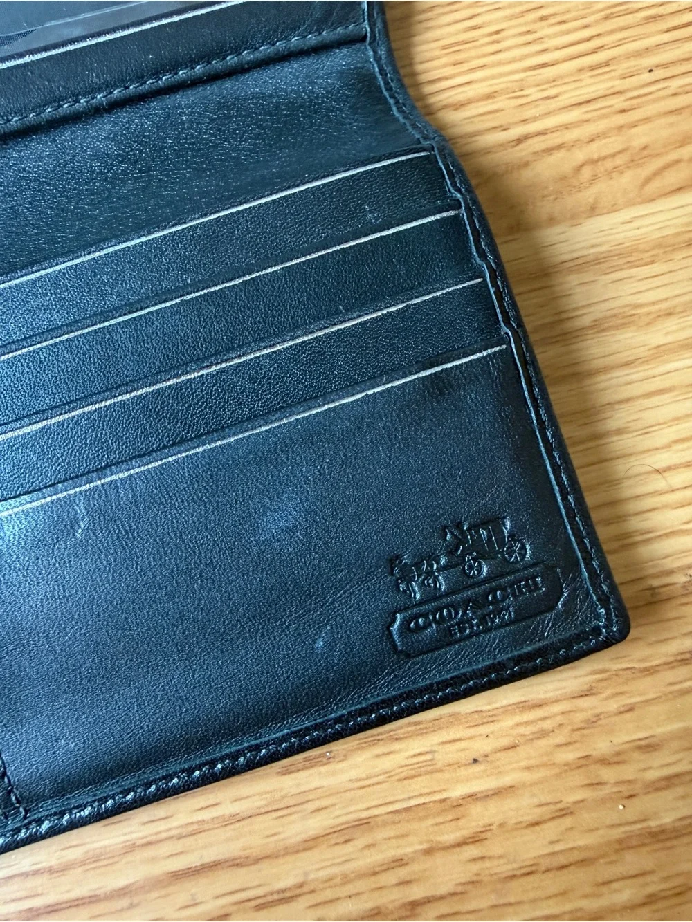 Coach continental wallet